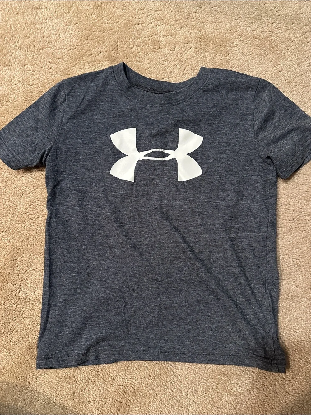 Under Armour Boys' Short Sleeve Logo Tees - Red, Blue, Gray